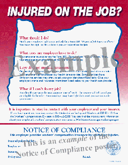 Notice of Compliance poster